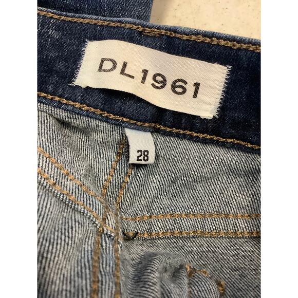 DL1961 Women's 28 Thornton Florence Maternity Instasculpt Ankle Jeans O10-14 - Picture 6 of 7